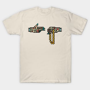 Hand 8 bit T-Shirt